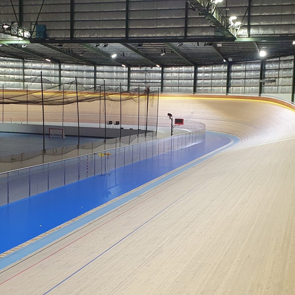 A photo of the speed cycle track at the Speeddome in Middle Swan, Perth